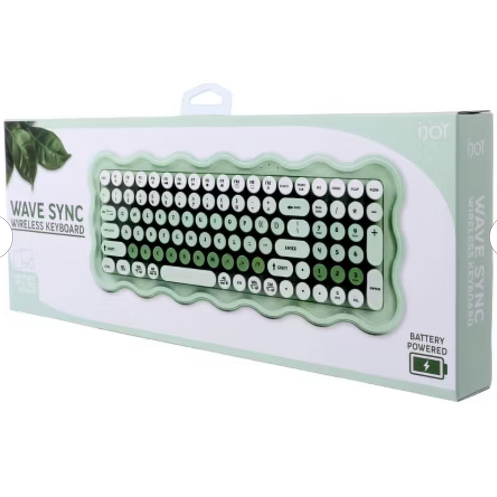 Mint Green Wireless Keyboard - Picture 3 of 6